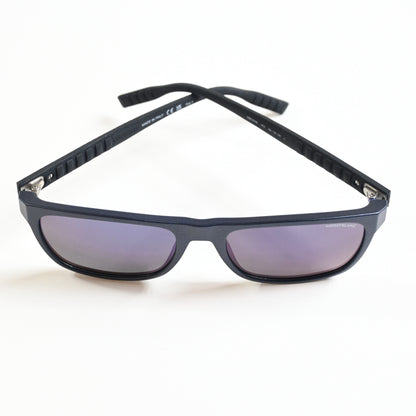 Montblanc MB0209S 002 Mens Authentic Sunglasses Black/Blue, 57mm - New