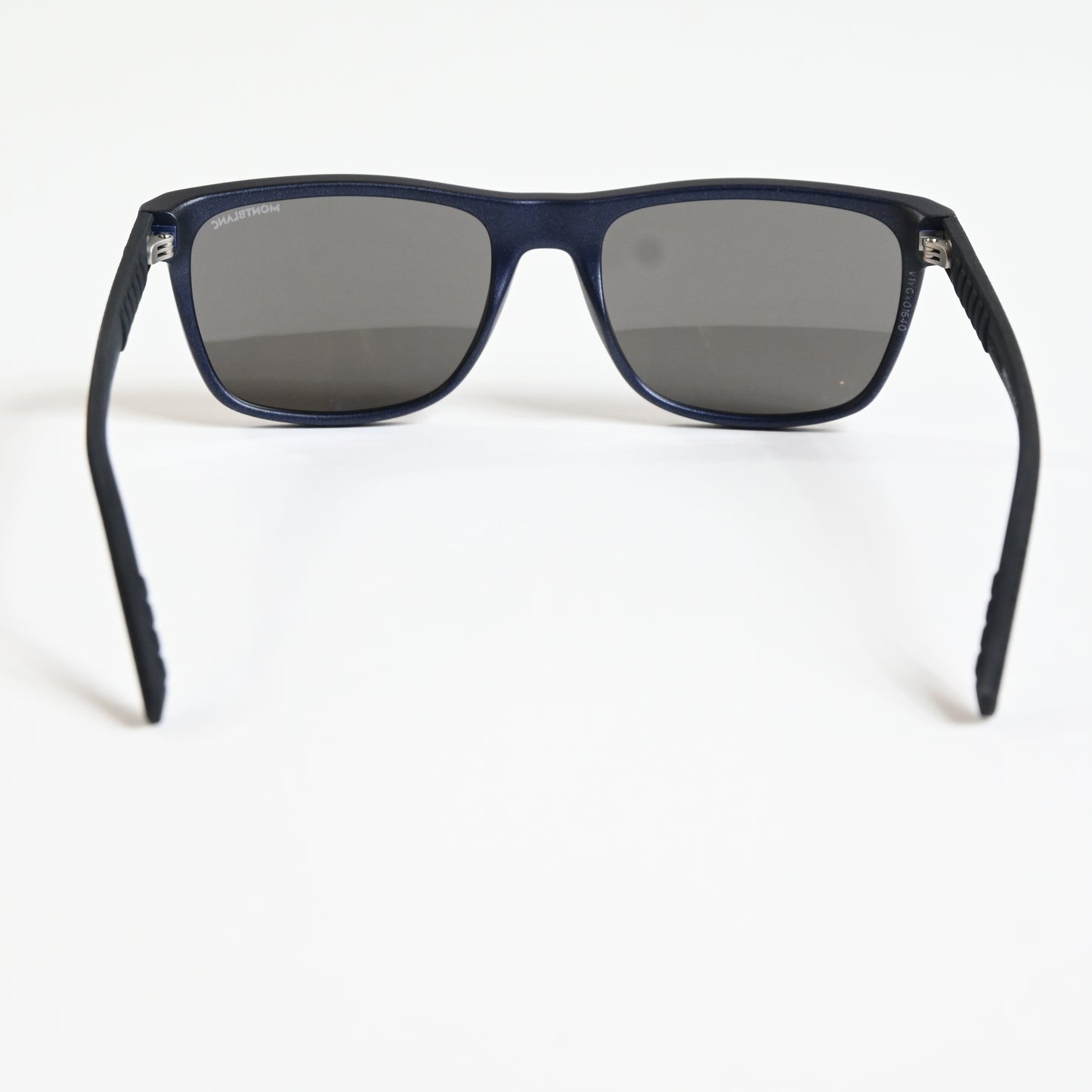 Montblanc MB0209S 002 Mens Authentic Sunglasses Black/Blue, 57mm - New