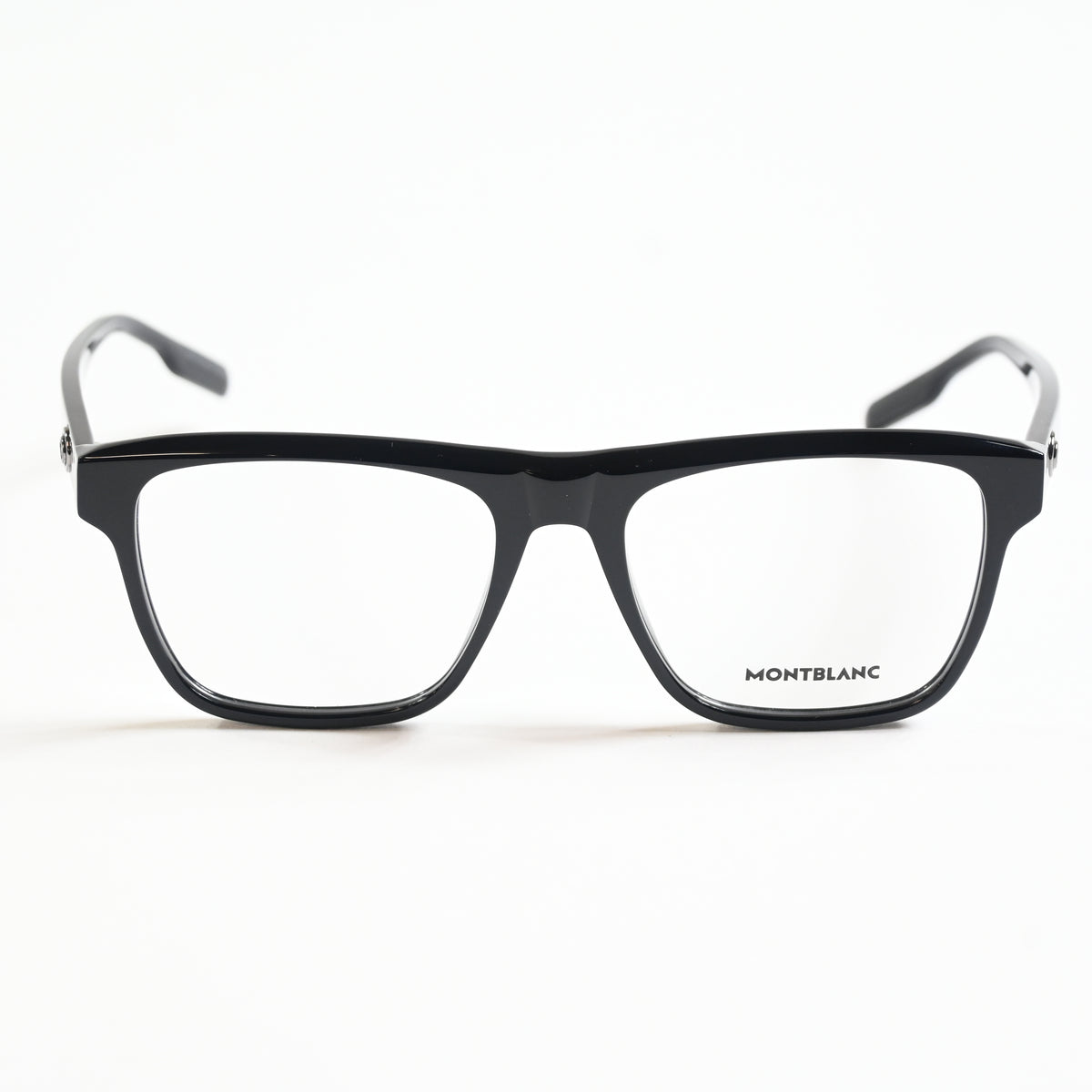 Montblanc MB0203O 004 Mens Authentic Eyeglasses Black, 55mm - New