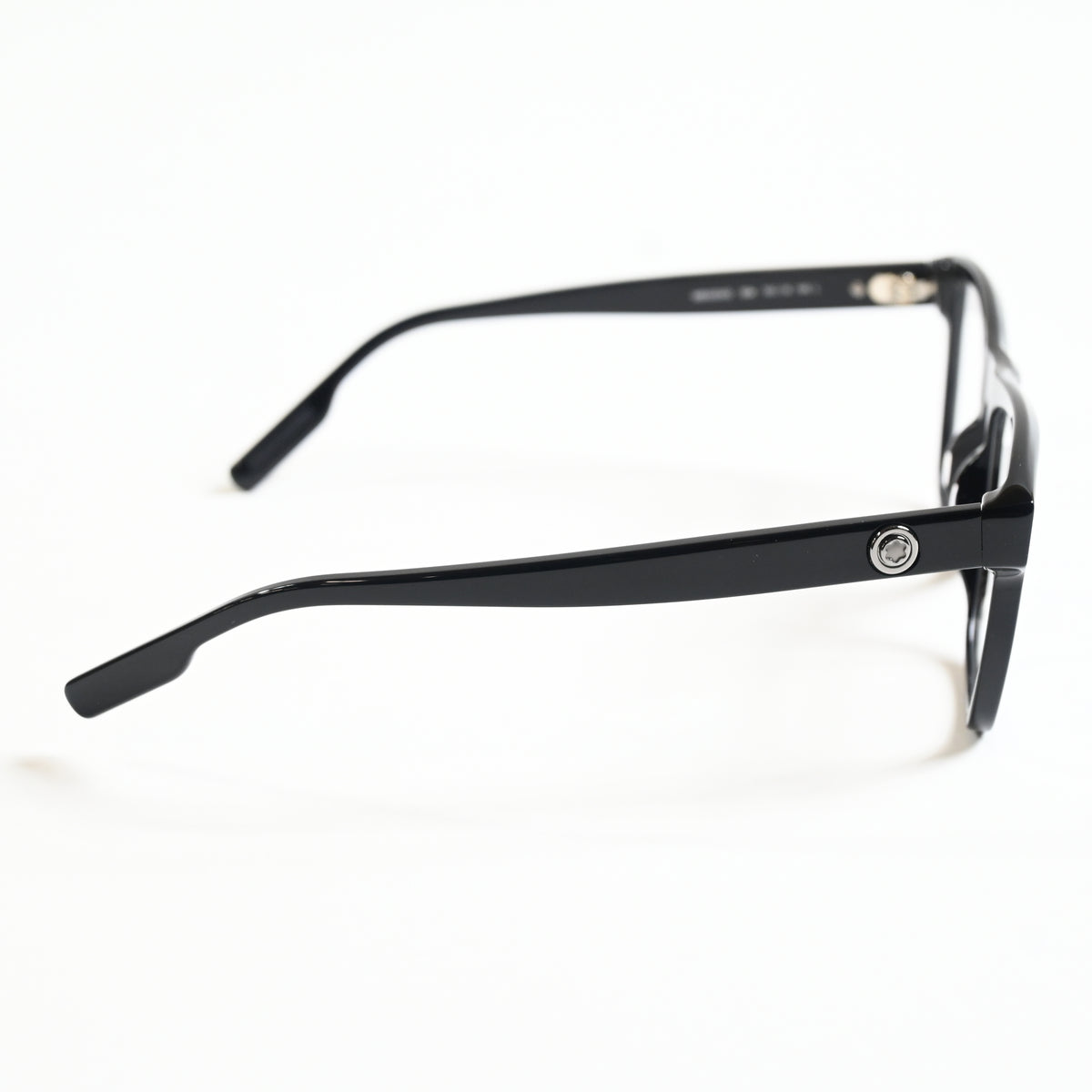 Montblanc MB0203O 004 Mens Authentic Eyeglasses Black, 55mm - New