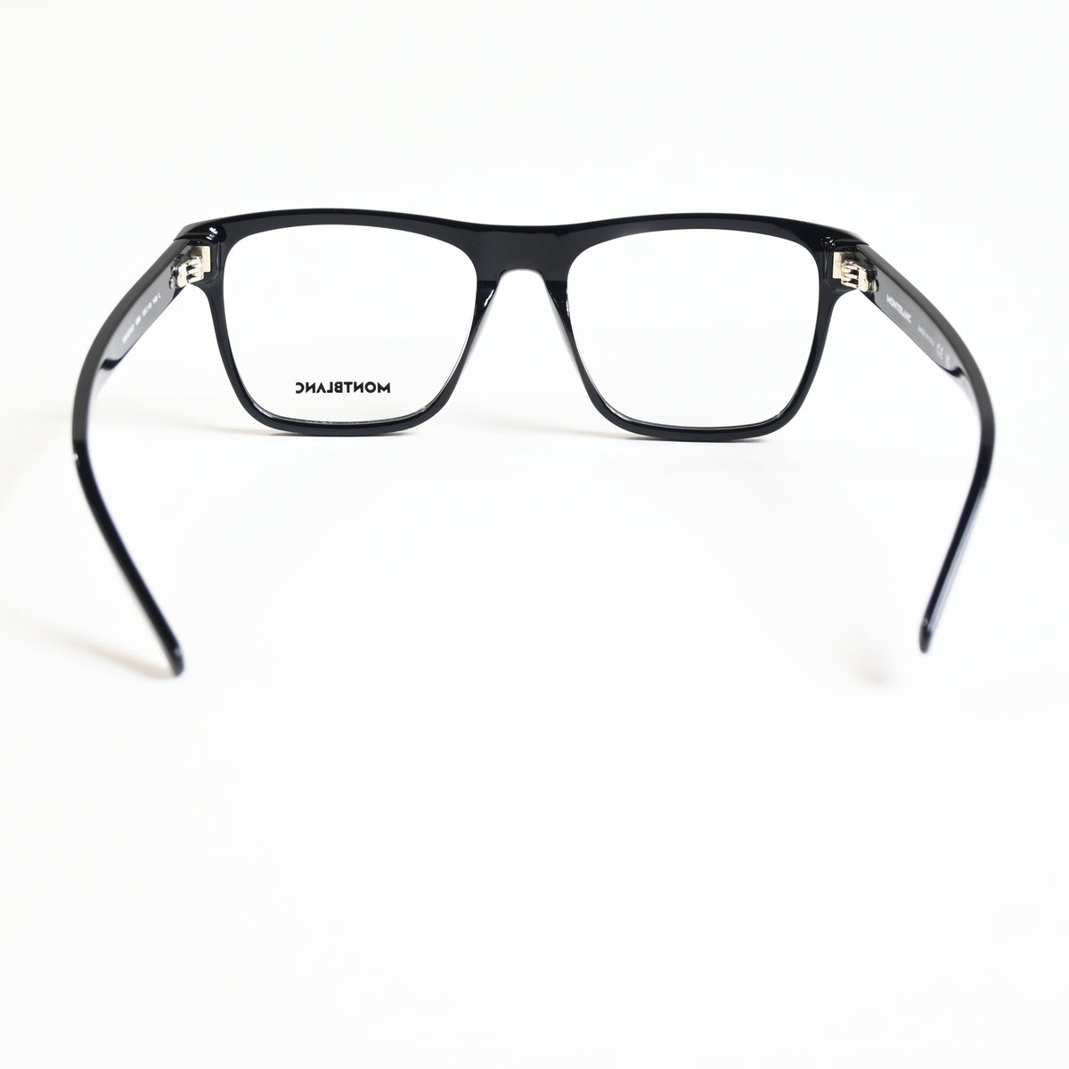 Montblanc MB0203O 004 Mens Authentic Eyeglasses Black, 55mm - New