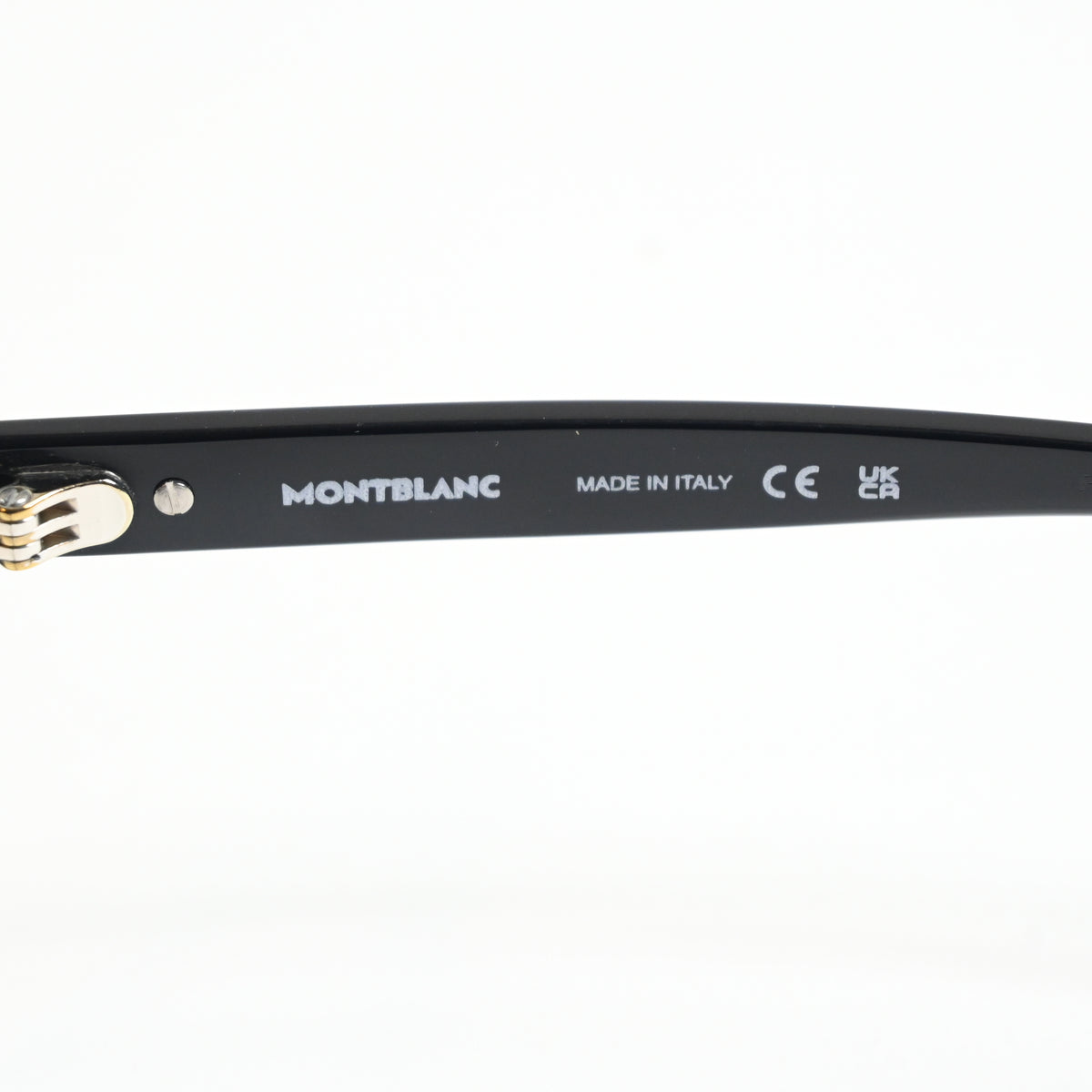 Montblanc MB0203O 004 Mens Authentic Eyeglasses Black, 55mm - New