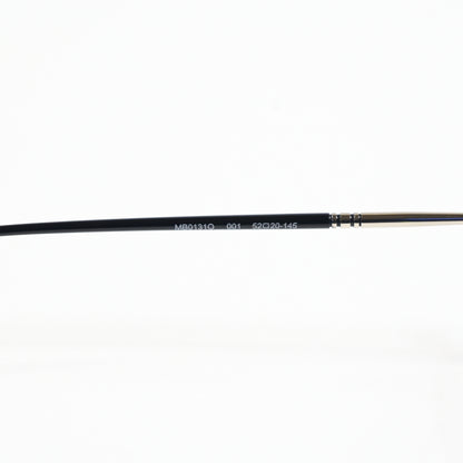 Montblanc MB0131O 001 Mens Authentic Eyeglasses Silver, 52mm - New