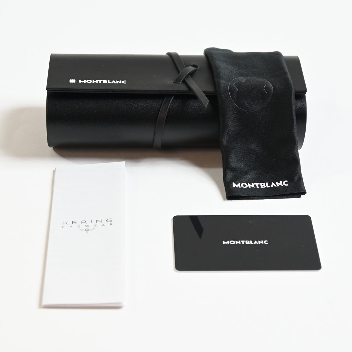 Montblanc MB0122S 001 Mens Authentic Sunglasses Black/Gray, 51mm - New