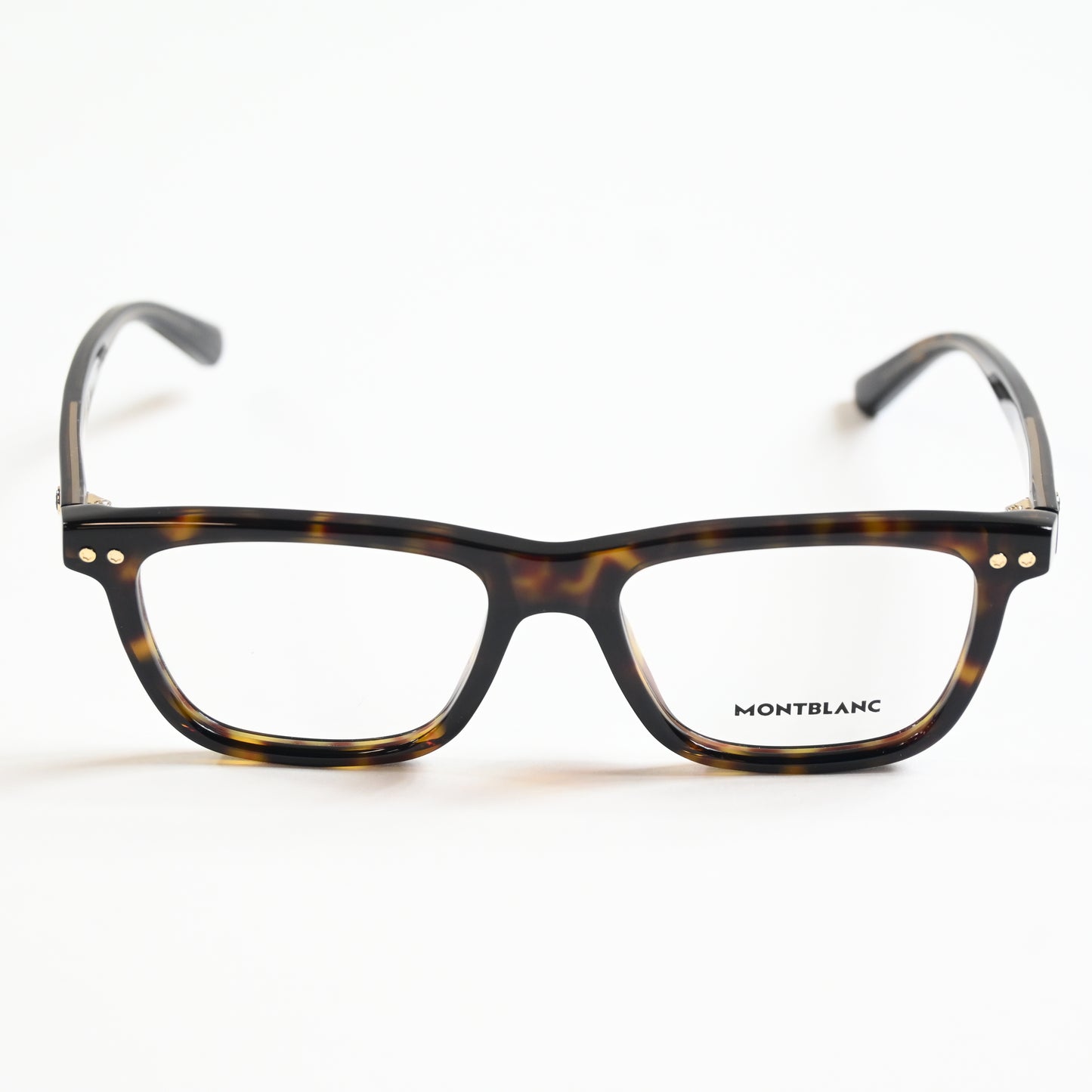 Montblanc MB0322O 002 Mens Authentic Eyeglasses Havana, 51mm - New