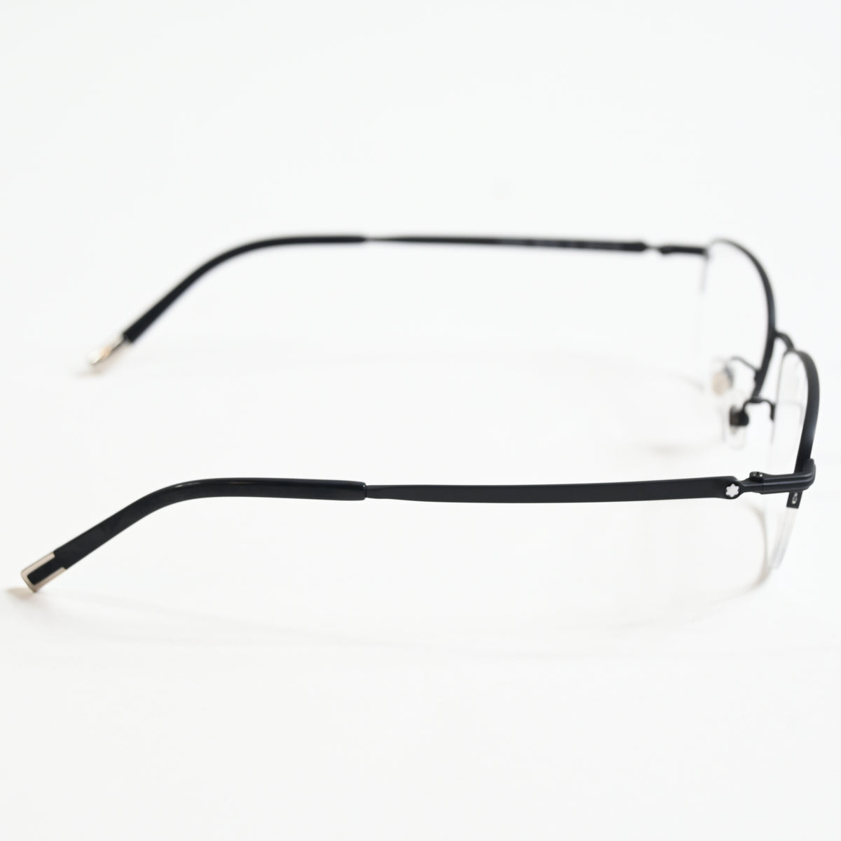 Montblanc MB0133O 001 Mens Authentic Eyeglasses Black, 54mm - New