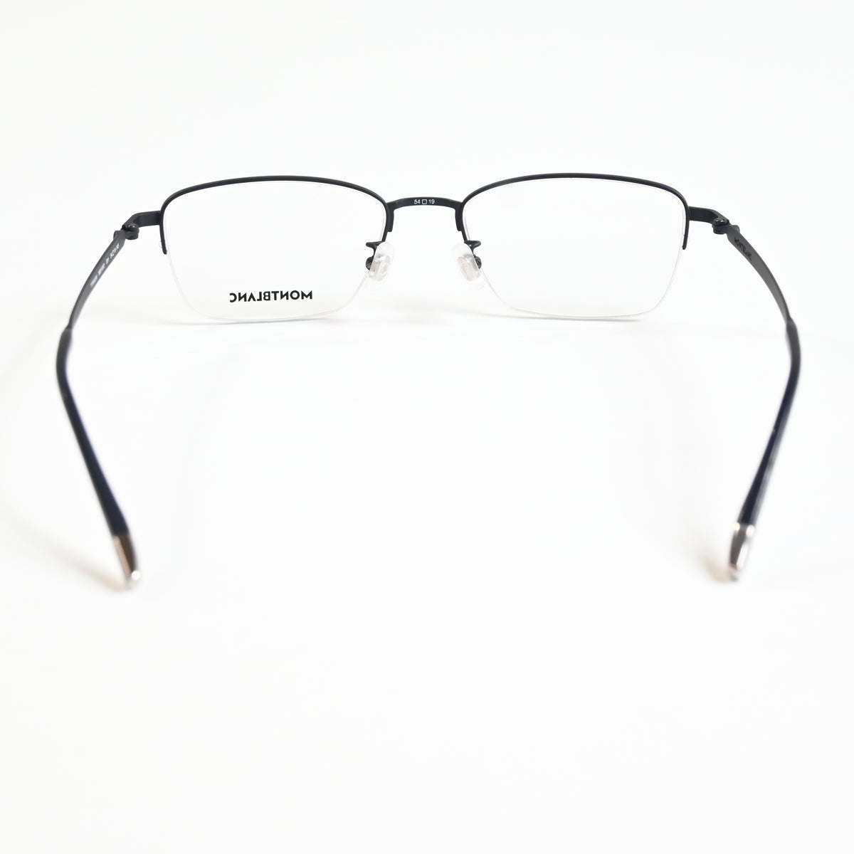 Montblanc MB0133O 001 Mens Authentic Eyeglasses Black, 54mm - New