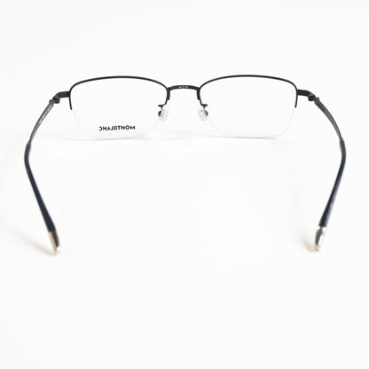 Montblanc MB0133O 001 Mens Authentic Eyeglasses Black, 54mm - New