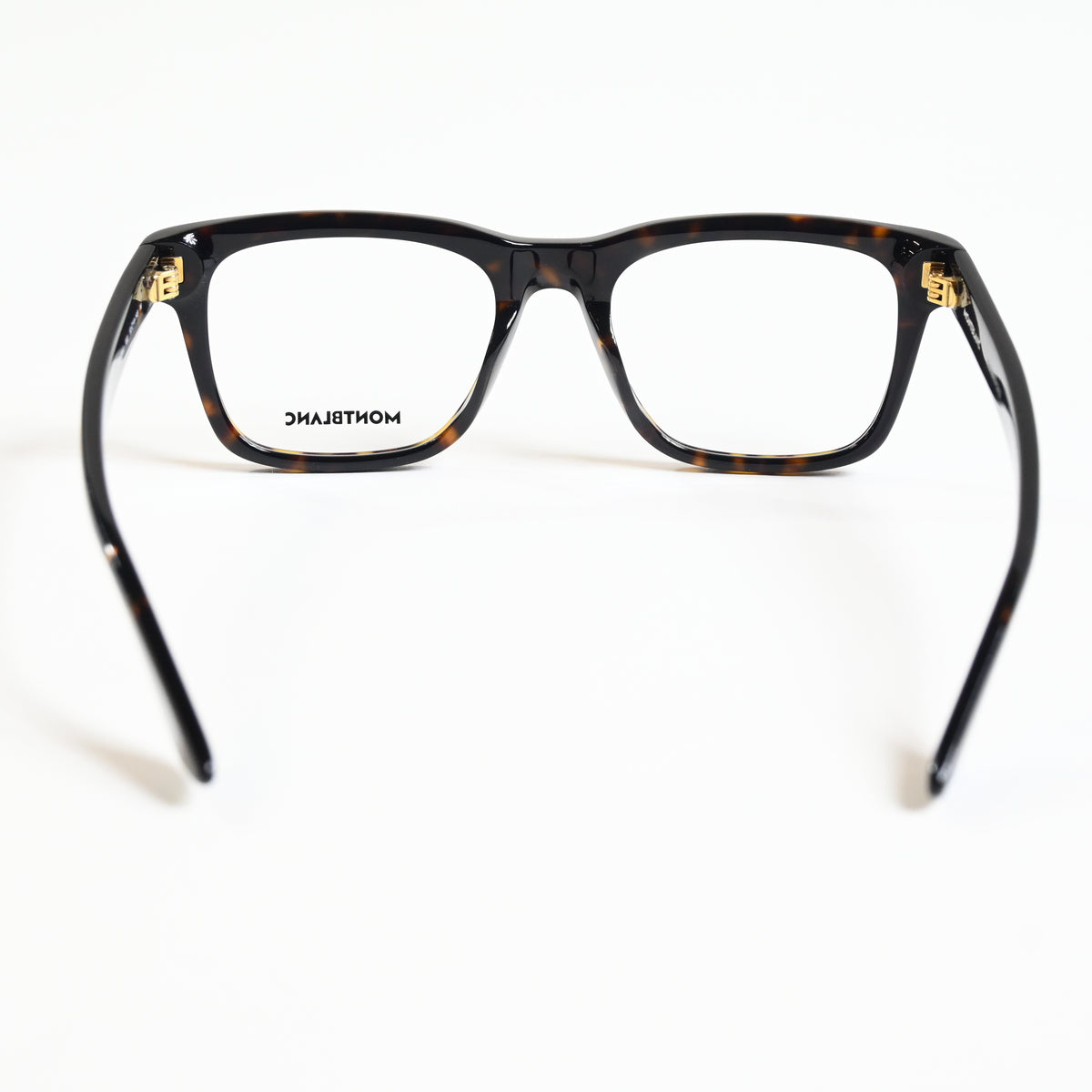 Montblanc MB0266O 002 Mens Authentic Eyeglasses Havana, 52mm - New