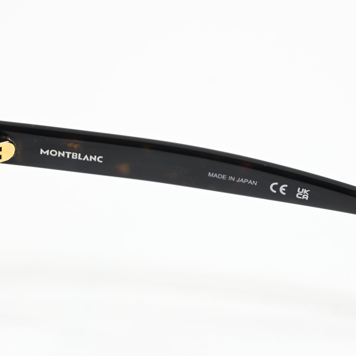 Montblanc MB0266O 002 Mens Authentic Eyeglasses Havana, 52mm - New