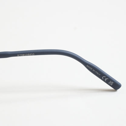 Montblanc MB02210 005 Mens Authentic Eyeglasses Silver/Blue, 55mm - New