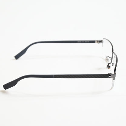 Montblanc MB0188O 003 Mens Authentic Eyeglasses Ruthenium, 55mm - New