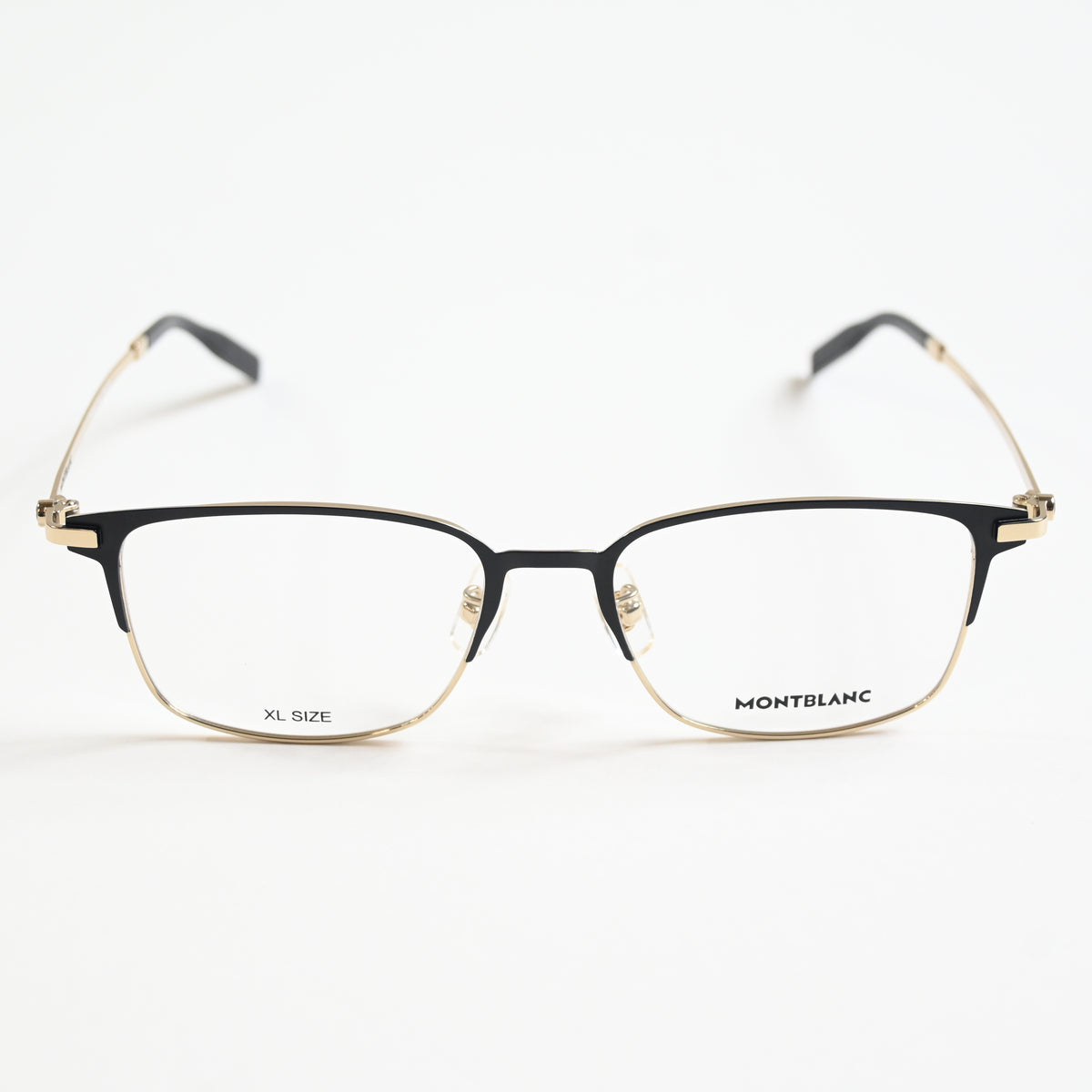 Montblanc MB0314OA 002 Mens Authentic Eyeglasses Black/Gold, 54mm - New
