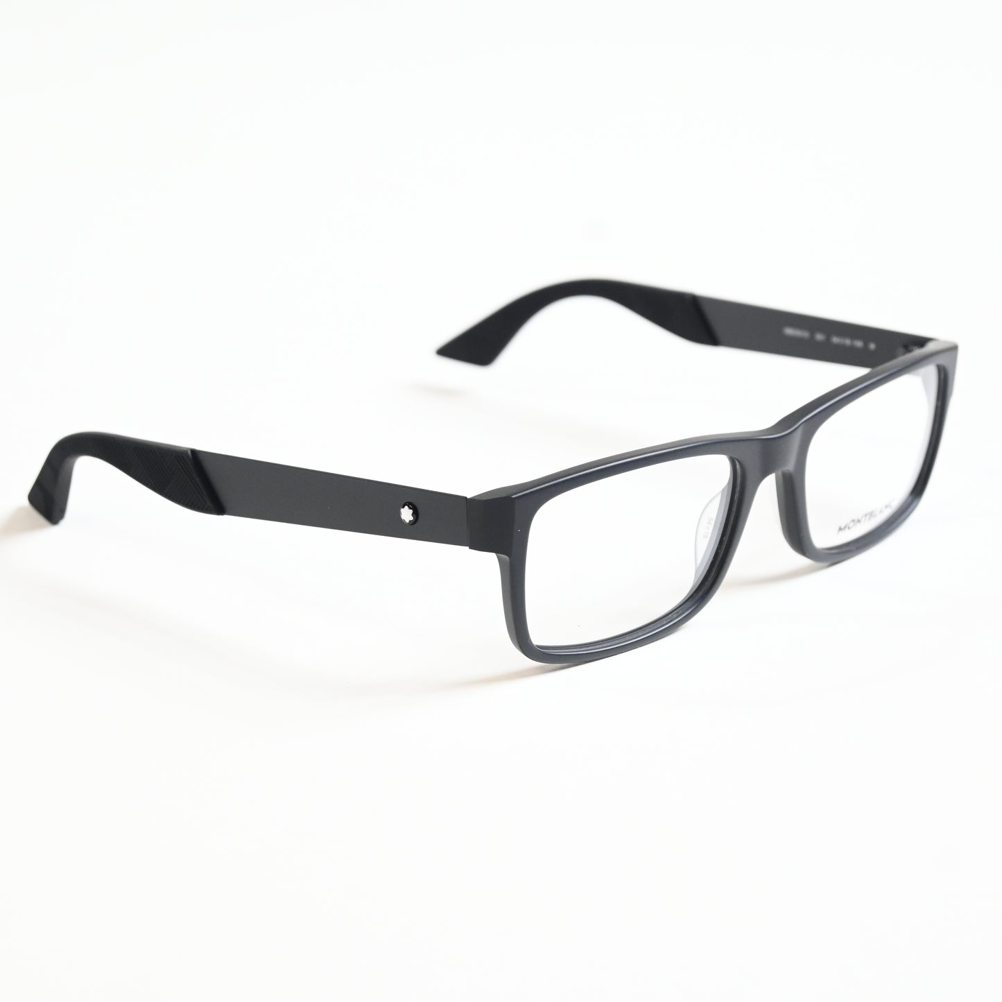 Montblanc MB0301O 001 Mens Authentic Eyeglasses Matte Black, 54mm - New