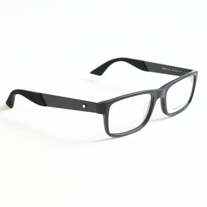 Montblanc MB0301O 001 Mens Authentic Eyeglasses Matte Black, 54mm - New