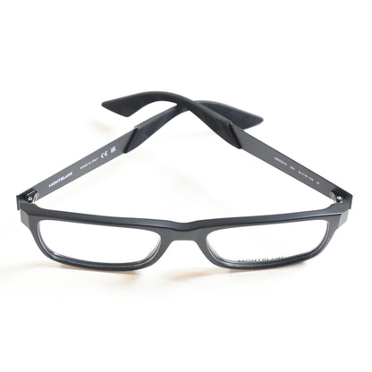 Montblanc MB0301O 001 Mens Authentic Eyeglasses Matte Black, 54mm - New