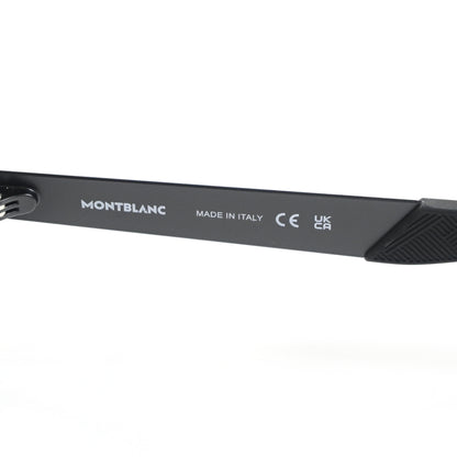 Montblanc MB0301O 001 Mens Authentic Eyeglasses Matte Black, 54mm - New