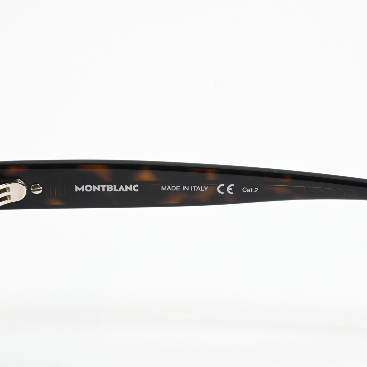 Montblanc MB0175S 002 Mens Authentic Sunglasses Havana/Green, 50mm - New