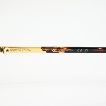 Bottega BV1263O 002 Mens Authentic Eyeglasses Havana/Gold, 48mm - New