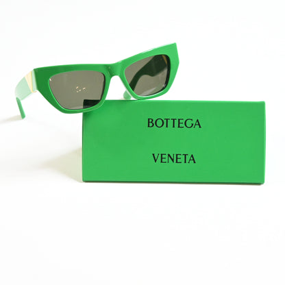 Bottega BV1177S 003 Womens Authentic Sunglasses Lime/Gold, 52mm - New