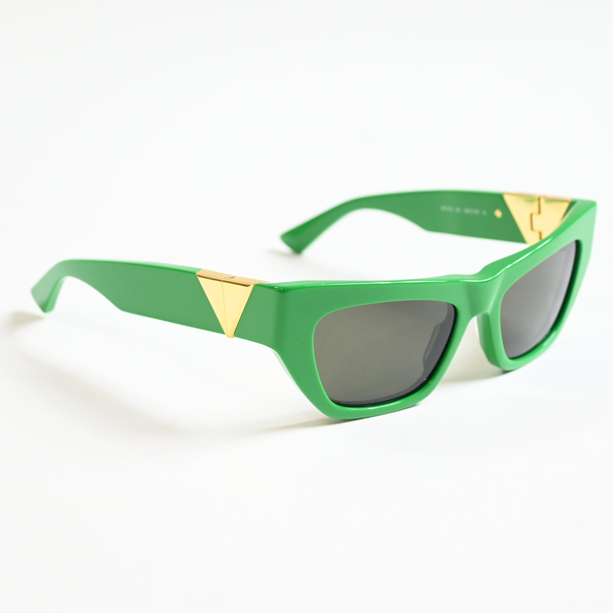Bottega BV1177S 003 Womens Authentic Sunglasses Lime/Gold, 52mm - New