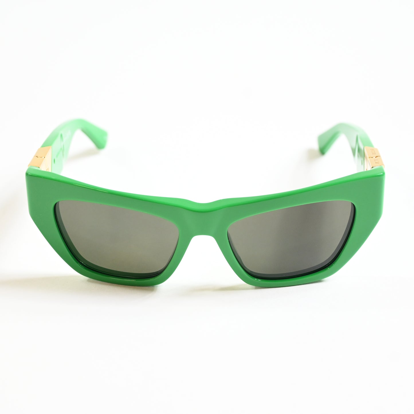Bottega BV1177S 003 Womens Authentic Sunglasses Lime/Gold, 52mm - New