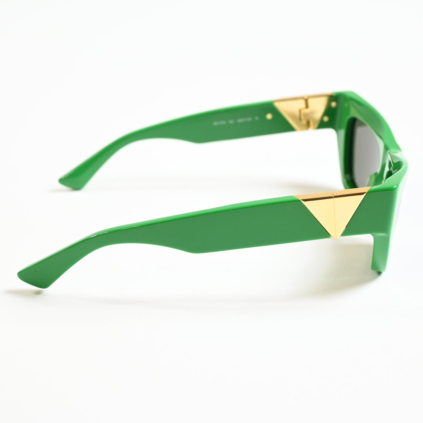 Bottega BV1177S 003 Womens Authentic Sunglasses Lime/Gold, 52mm - New