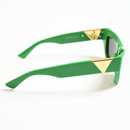Bottega BV1177S 003 Womens Authentic Sunglasses Lime/Gold, 52mm - New