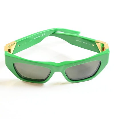 Bottega BV1177S 003 Womens Authentic Sunglasses Lime/Gold, 52mm - New