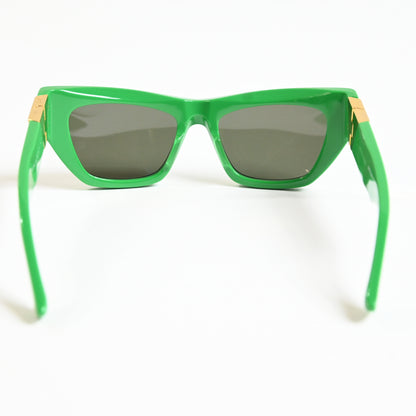 Bottega BV1177S 003 Womens Authentic Sunglasses Lime/Gold, 52mm - New