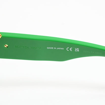 Bottega BV1177S 003 Womens Authentic Sunglasses Lime/Gold, 52mm - New