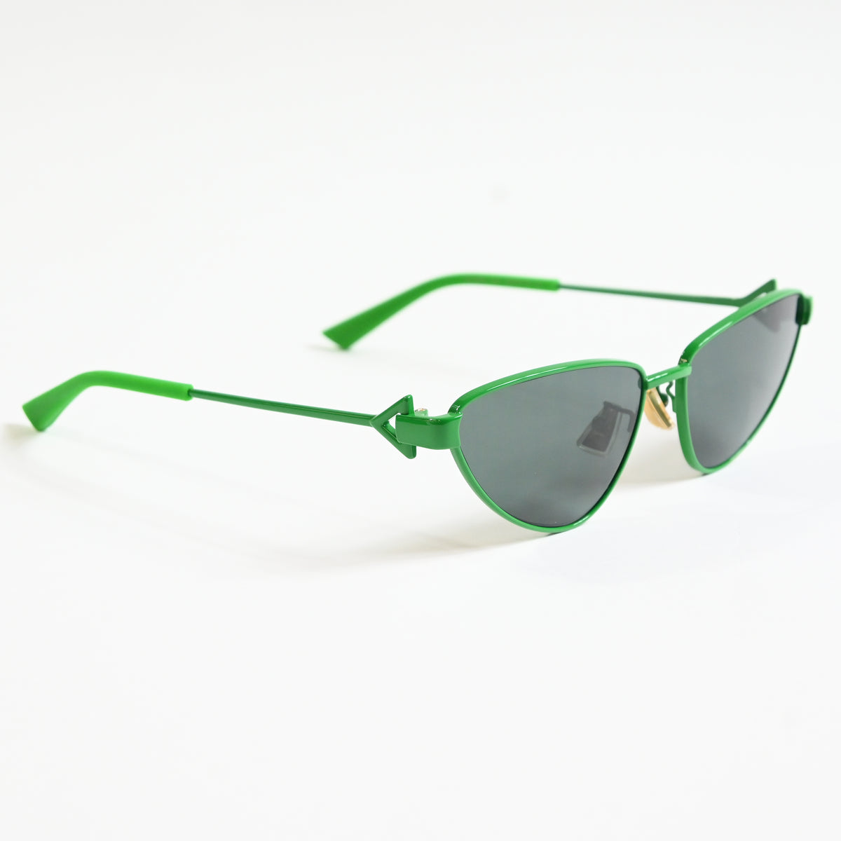 Bottega BV1186S 004 Womens Authentic Sunglasses Lime/Black, 59mm - New
