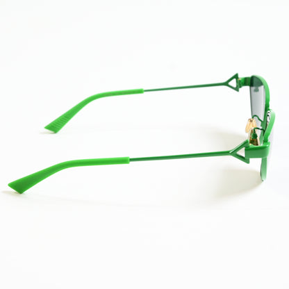 Bottega BV1186S 004 Womens Authentic Sunglasses Lime/Black, 59mm - New