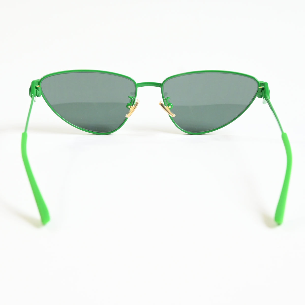 Bottega BV1186S 004 Womens Authentic Sunglasses Lime/Black, 59mm - New