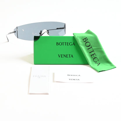 Bottega BV1299S 001 Womens Authentic Sunglasses Black/Gray, 99mm - New