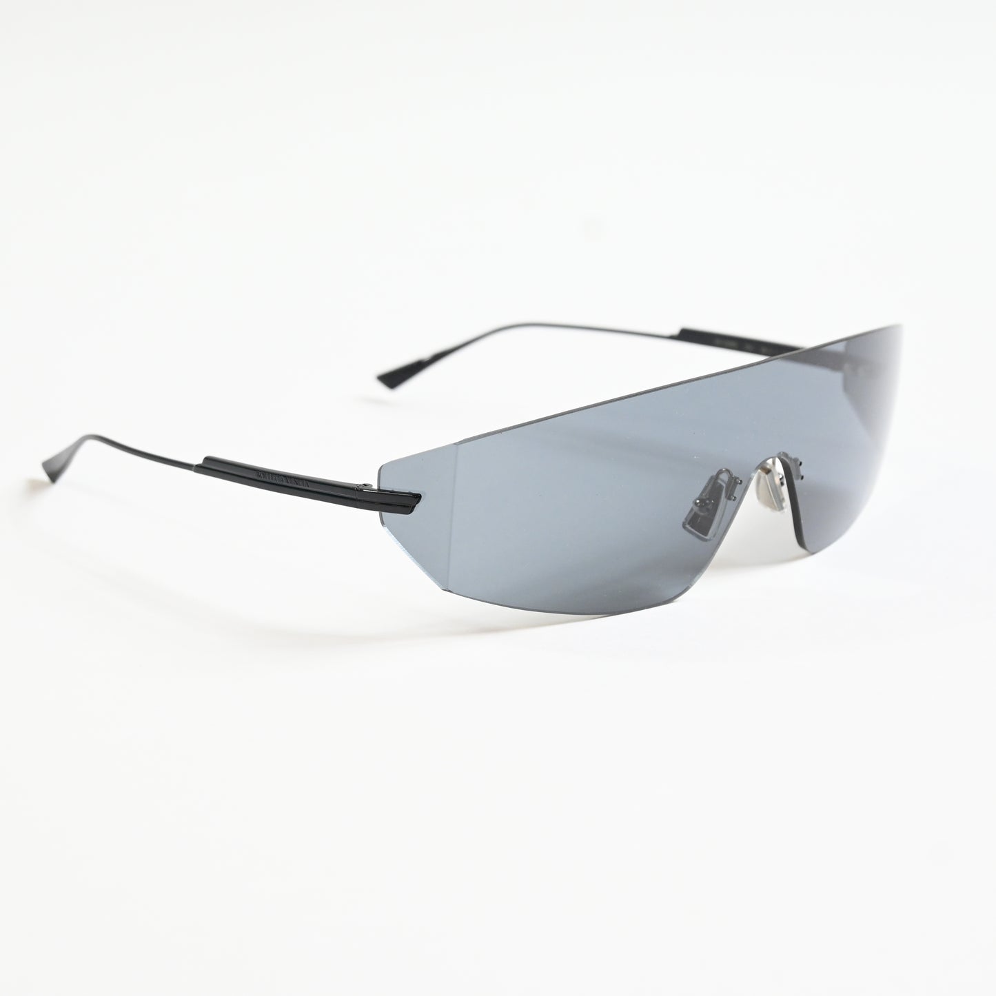 Bottega BV1299S 001 Womens Authentic Sunglasses Black/Gray, 99mm - New