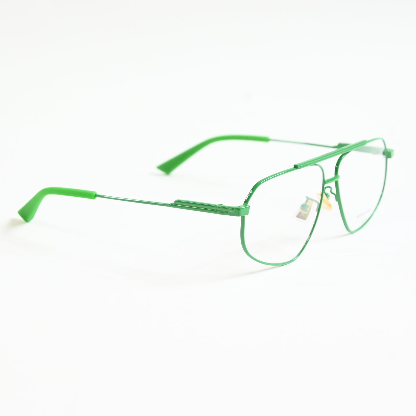 Bottega BV1196O 004 Unisex Authentic Eyeglasses Lime, 59mm - New