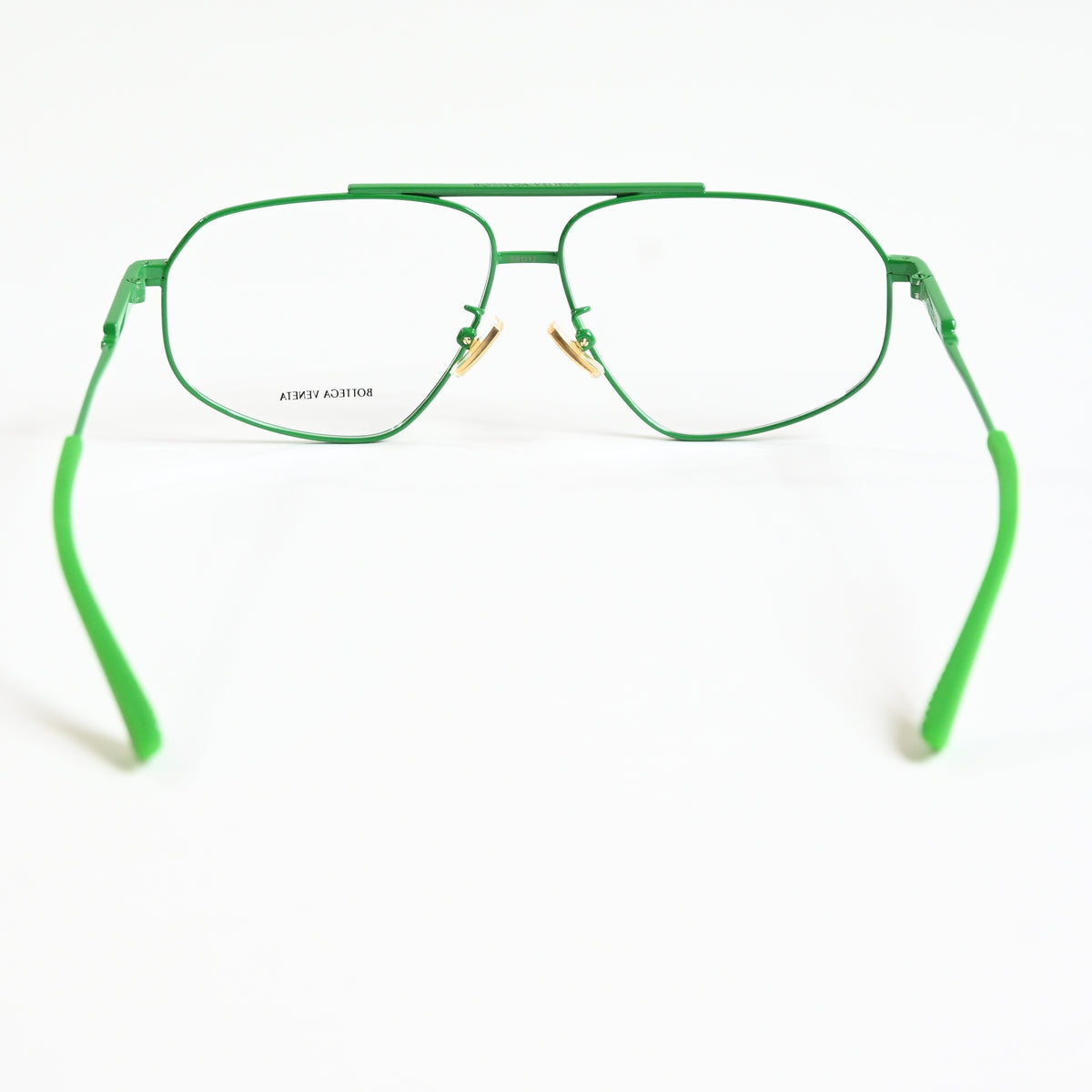 Bottega BV1196O 004 Unisex Authentic Eyeglasses Lime, 59mm - New