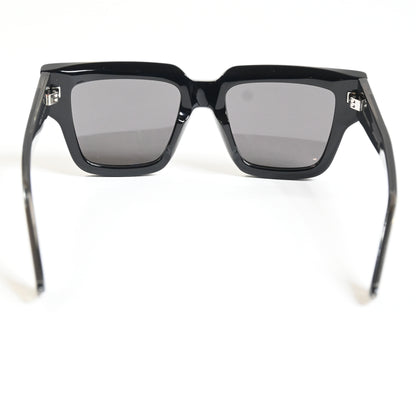 Bottega BV1276S 001 Womens Authentic Sunglasses Black/Silver, 52mm - New