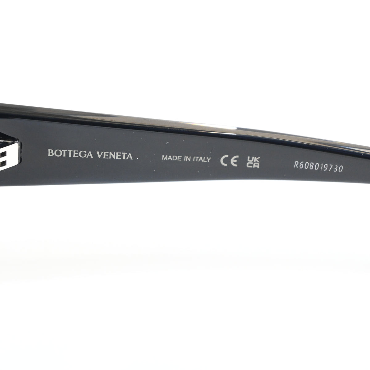 Bottega BV1276S 001 Womens Authentic Sunglasses Black/Silver, 52mm - New