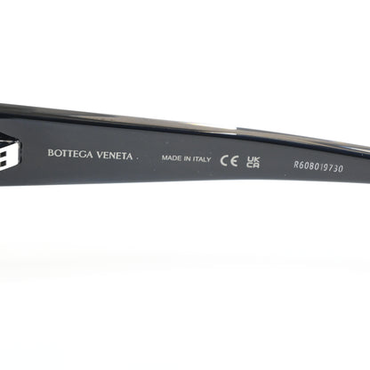 Bottega BV1276S 001 Womens Authentic Sunglasses Black/Silver, 52mm - New