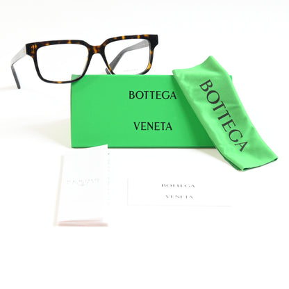 Bottega BV1256O 002 Mens Authentic Eyeglasses Havana, 54mm - New