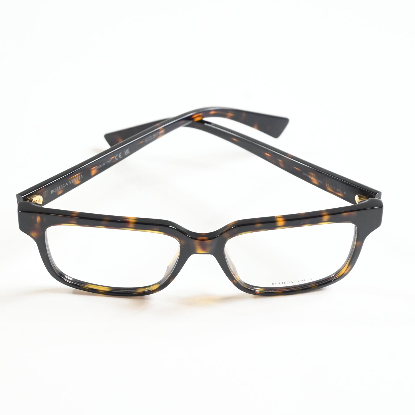 Bottega BV1256O 002 Mens Authentic Eyeglasses Havana, 54mm - New