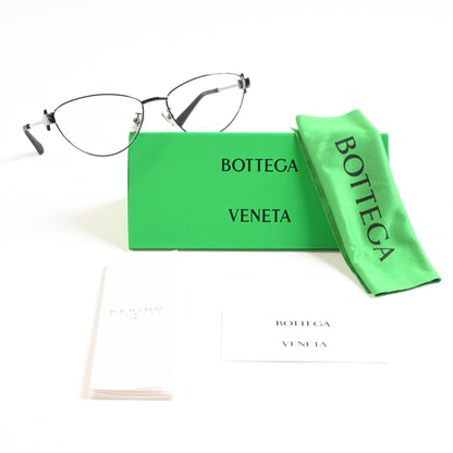 Bottega BV1188O 001 Womens Authentic Eyeglasses Gray/Silver, 56mm - New