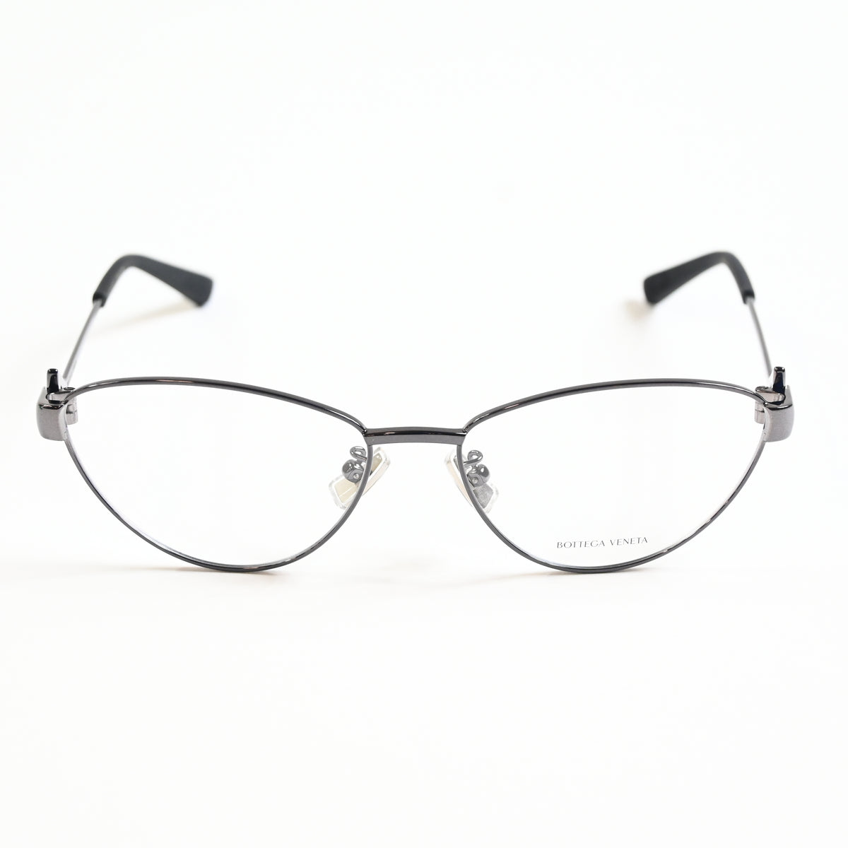 Bottega BV1188O 001 Womens Authentic Eyeglasses Gray/Silver, 56mm - New