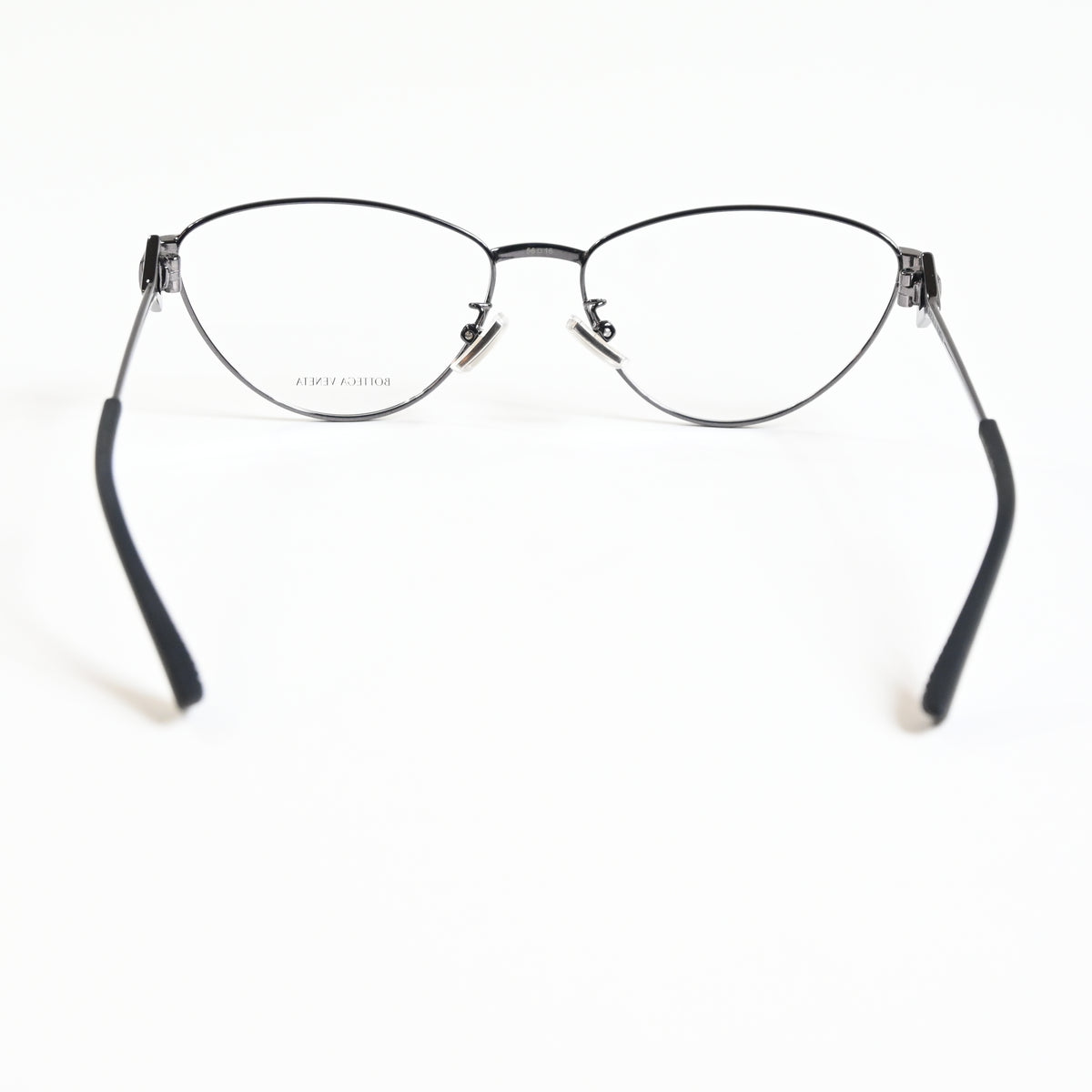 Bottega BV1188O 001 Womens Authentic Eyeglasses Gray/Silver, 56mm - New