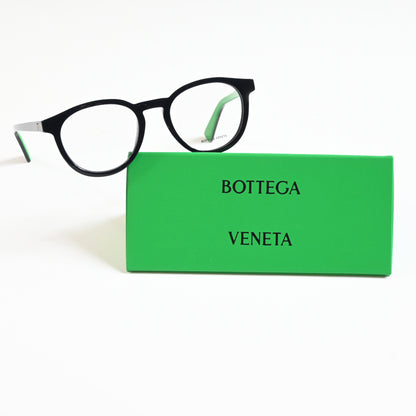 Bottega BV1225O 005 Unisex Authentic Eyeglasses Lime/Black, 50mm - New