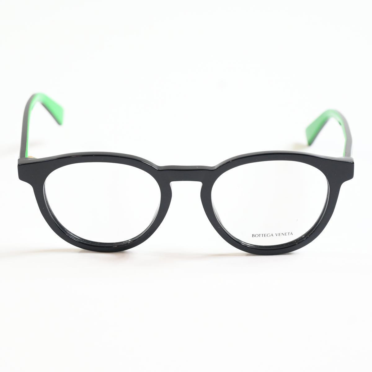 Bottega BV1225O 005 Unisex Authentic Eyeglasses Lime/Black, 50mm - New