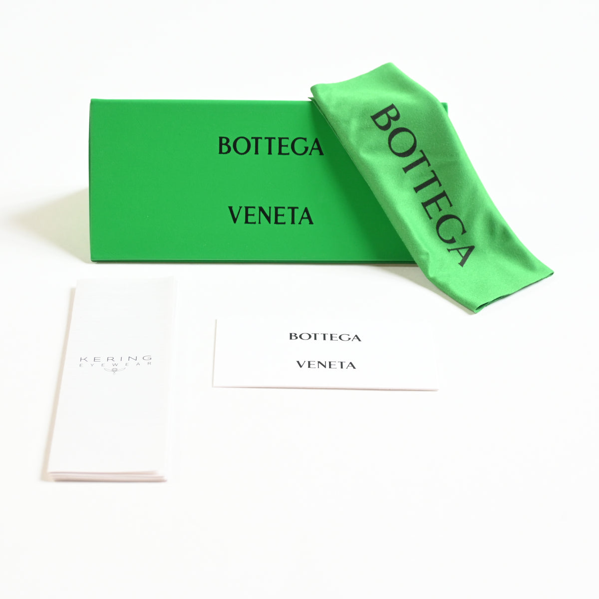 Bottega BV1225O 005 Unisex Authentic Eyeglasses Lime/Black, 50mm - New