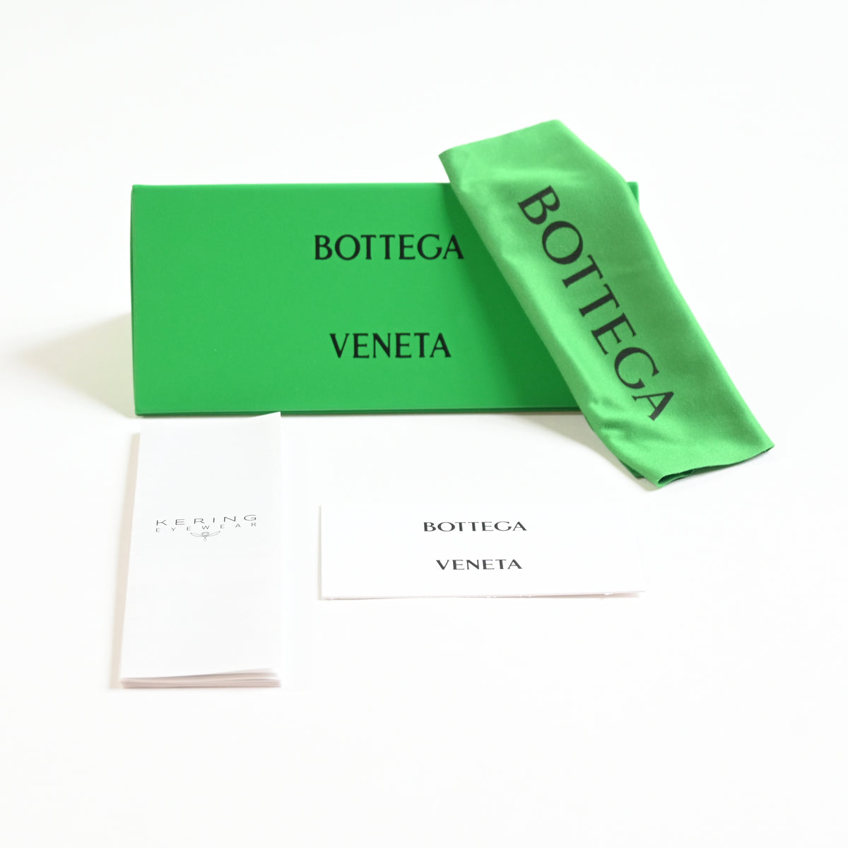 Bottega BV1299S 003 Unisex Authentic Sunglasses Silver/Lime, 99mm - New